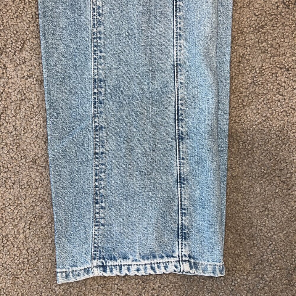 Vintage 90's LEVI'S L2 Baggy Wide Leg High Rise Big Pocket Skater Jeans Jr. 7 - Picture 12 of 16